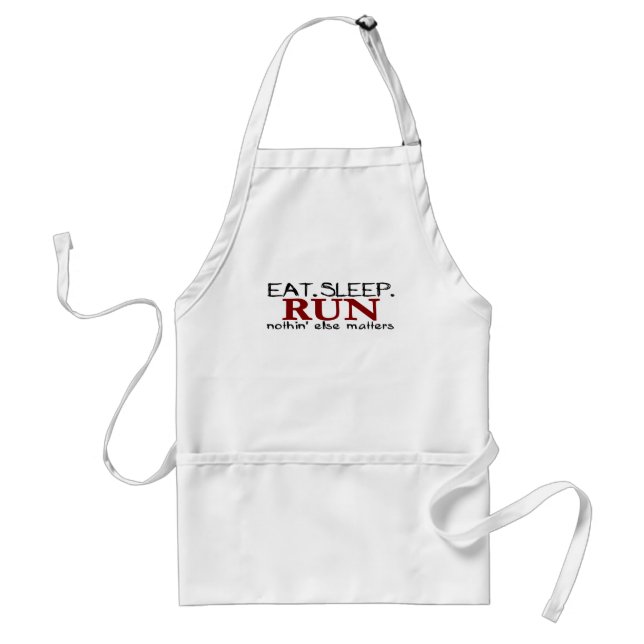 Eat Sleep Run Standard Apron (Front)