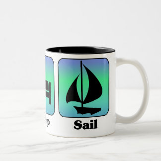 Eat Sleep Sail mug