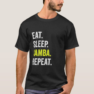 Eat Sleep Samba Repeat dance partner outfit Samba T-Shirt
