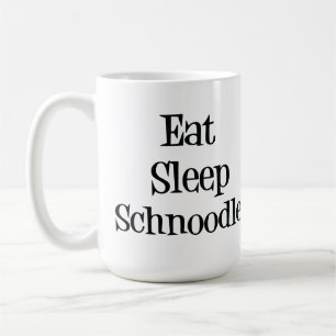 Eat Sleep Schnoodle Mug
