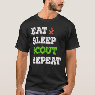 Eat Sleep Scout Repeat Scouting T-Shirt