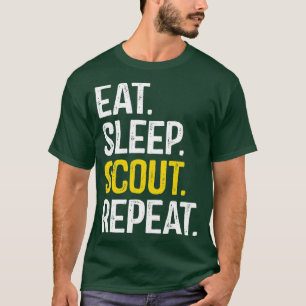 Eat Sleep Scout Repeat T-Shirt