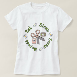 Eat Sleep Scrap Repeat T-shirt