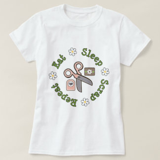 Eat Sleep Scrap Repeat T-shirt