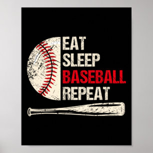 Eat Sleep Sell Repeat Funny Sell Player 1 Poster