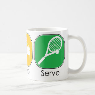 Eat Sleep Serve Coffee Mug