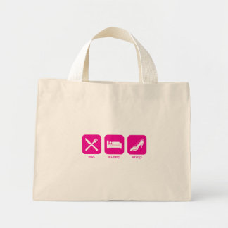 Eat Sleep Shop Mini Tote Bag