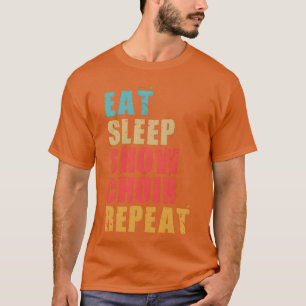 Eat Sleep Show Choir Repeat Motivational Ace054D r T-Shirt