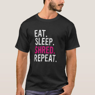 Eat Sleep Shred Repeat MTB T-Shirt