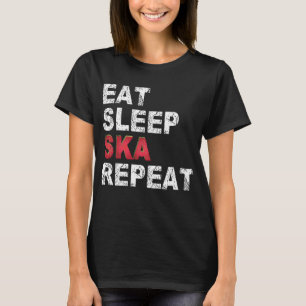 Eat Sleep Ska Repeat T-Shirt