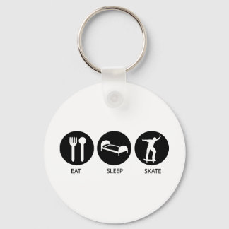 Eat Sleep Skate Key Ring