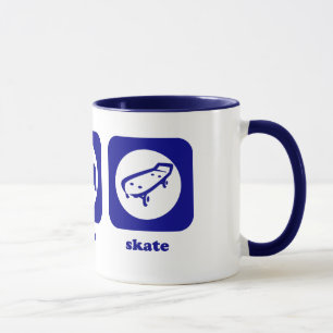 Eat. Sleep. Skate. Mug