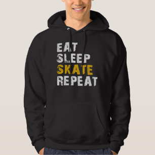 EAT SLEEP SKATE REPEAT  HOODIE