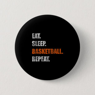 Eat Sleep Sketll Repeat 1 6 Cm Round Badge