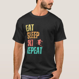Eat Sleep Ski Repeat T-Shirt