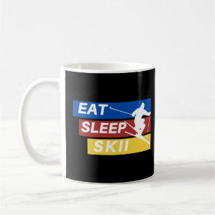 Eat Sleep Skii Baby Coffee Mug