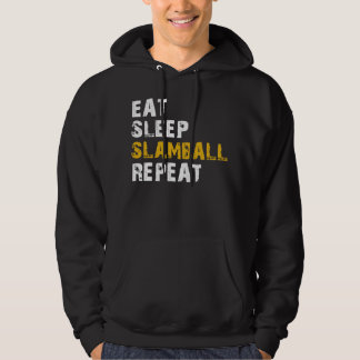eat sleep Slamball Hoodie