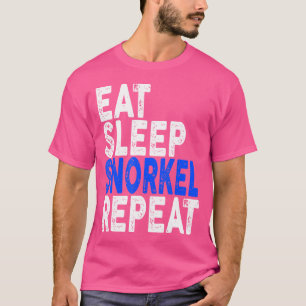 Eat Sleep Snorkel Repeat Diving T-Shirt
