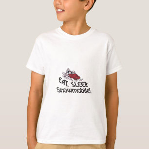 Eat Sleep Snowmobile T-Shirt
