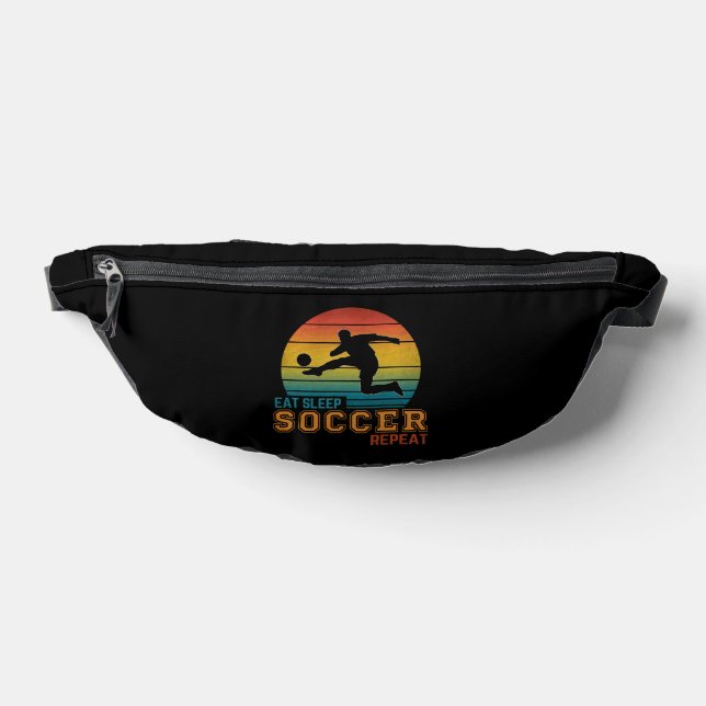 Eat Sleep Soccer Repeat Bum Bags (Lay Down)