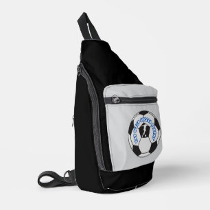 eat sleep soccer repeat  sling bag