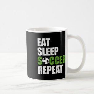 Eat Sleep Soccer Repeat Soccer Player Gift Shirt  Coffee Mug