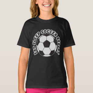 eat sleep soccer repeat T-Shirt