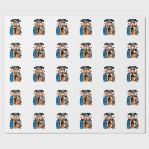 Eat Sleep Soccer Repeat Vintage Soccer Player Shir Wrapping Paper