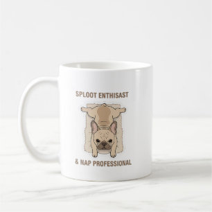 Eat Sleep Sploot Funny French Bulldog Design Coffee Mug