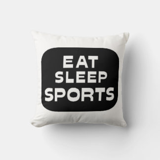 Eat Sleep Sports Cushion
