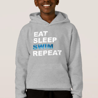 Eat Sleep Swim Repeat - Funny Gift for Swimmer