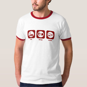 Eat. Sleep. Swim. T-shirt