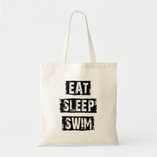 Eat Sleep Swim Tote Bag