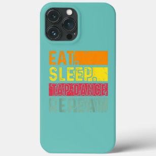 Eat Sleep Tap Dance Repeat Dancing Dancer Retro Case-Mate iPhone Case