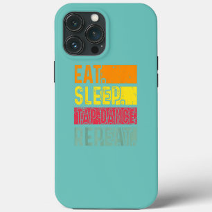 Eat Sleep Tap Dance Repeat Dancing Dancer Retro iPhone 13 Pro Max Case