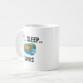 Eat Sleep TAPIRS Coffee Mug (Front Left)