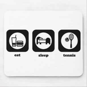 Eat. Sleep. Tennis. Mousepad