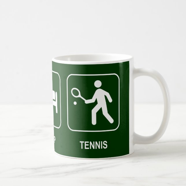 Eat Sleep Tennis Mug (Right)