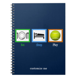 Eat Sleep Tennis Notebook