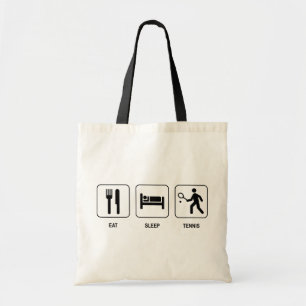 Eat Sleep Tennis Tote Bag