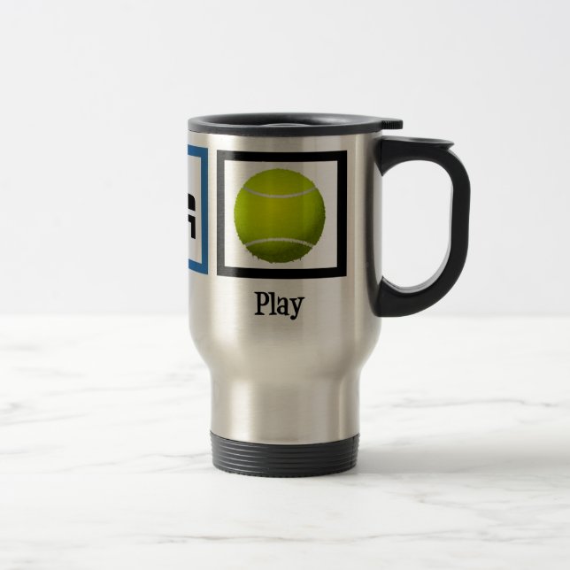 Eat Sleep Tennis Travel Mug (Right)