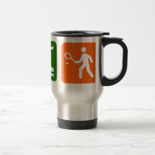 Eat Sleep Tennis Travel Mug