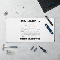 Eat ... Sleep ... Think Statistics Bell Curve