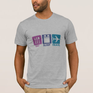EAT SLEEP TRAVEL LIFESTYLE T-Shirt