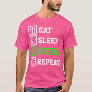 Eat Sleep Trumpet Repeat Funny Trumpet T-Shirt