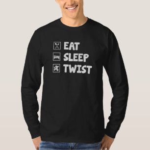 Eat Sleep Twist Balloon Making Animal Shapes Ballo T-Shirt