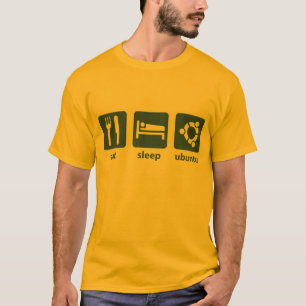 Eat Sleep Ubuntu T-Shirt