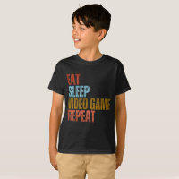 EAT SLEEP VIDEO GAME REPEAT