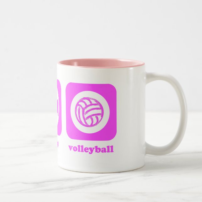 Eat. Sleep. Volleyball. Mug (Right)