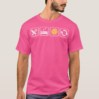 Eat Sleep Volleyball Repeat For Volleyball Lovers T-Shirt